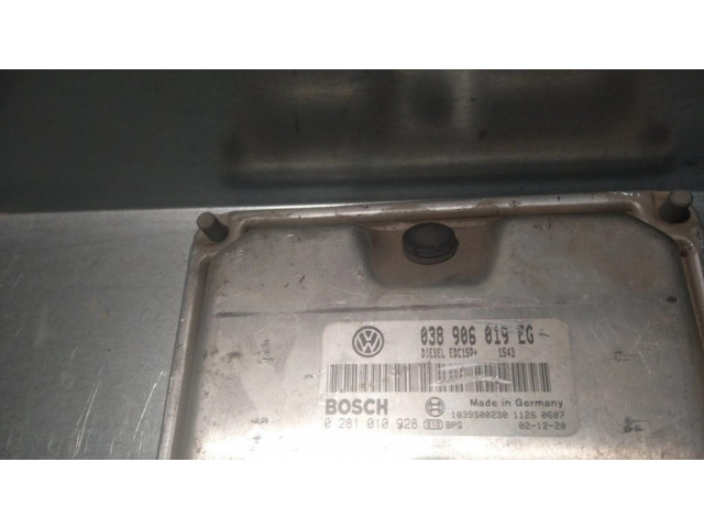 Řídící jednotka 038906019EG, 1039S00230   Volkswagen Bora 2002