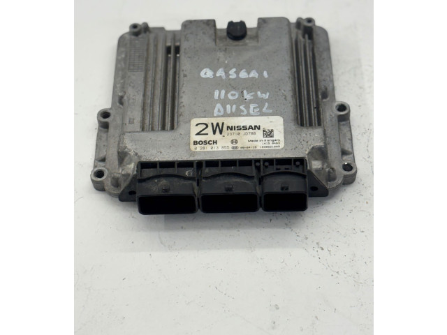 Řídící jednotka 23710JD78B, 1039S21009   Nissan Qashqai 2008