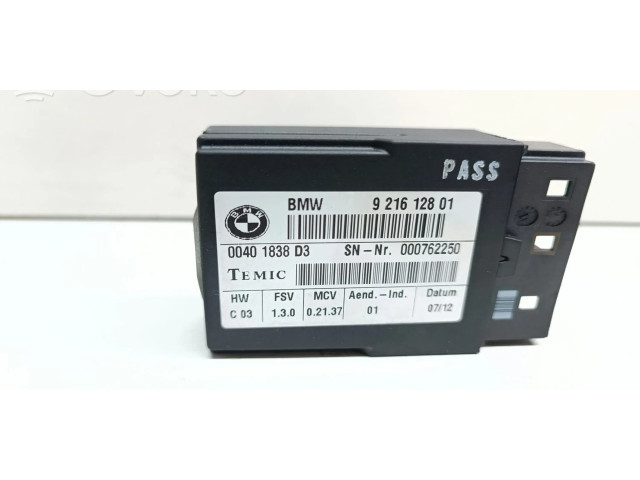 Блок управления 9216128   BMW 3 E92 E93
