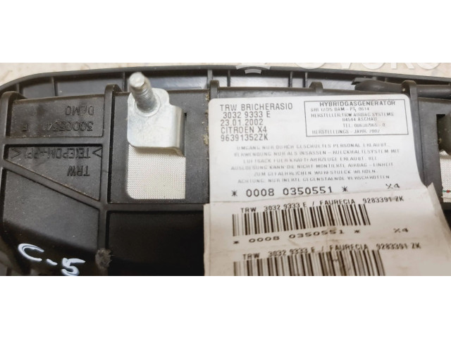 Подушка безопасности в сиденье 96391352ZK, 30005341   Citroen C5