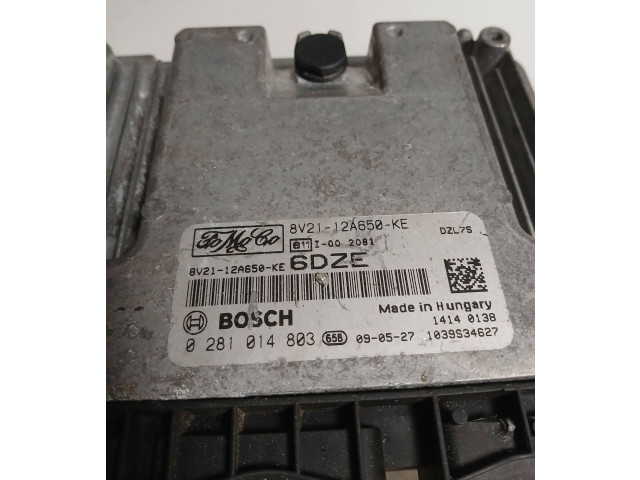 Píst 8V2112A650KE, 0281014803   Ford Fiesta     