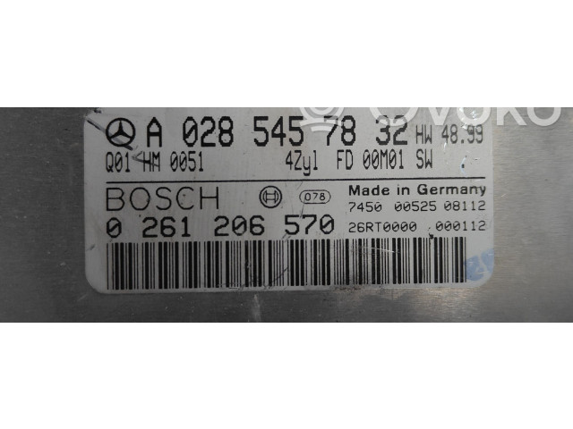 Блок управления коробкой передач 0261206570   Mercedes-Benz C W203