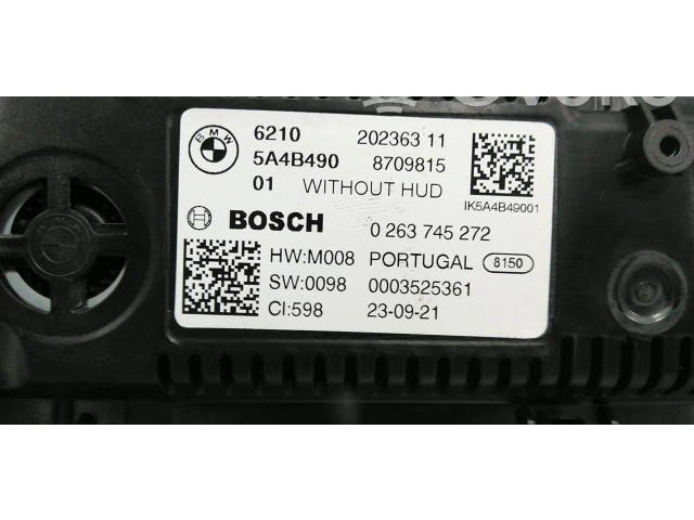 Přístrojová deska  BMW 3 G20 G21 2021 62105A4B490  