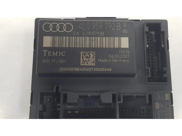 Блок управления 4L0959792B, 2222DL   Audi Q7 4M