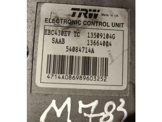 Jednotka ABS 13509104G, 13664004   Saab 9-3 Ver2 2003