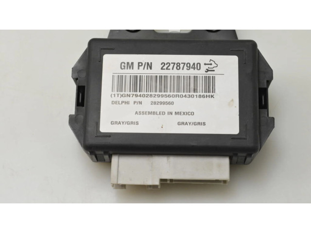 Řídící jednotka 22787940   Opel Antara 2012
