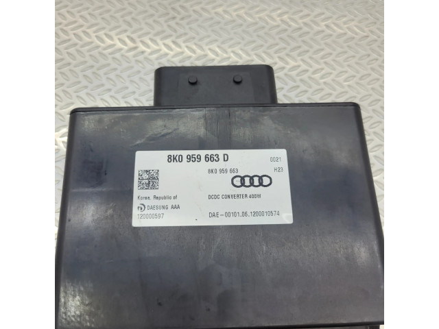 Блок управления 8K0959663D   Audi A6 S6 C7 4G