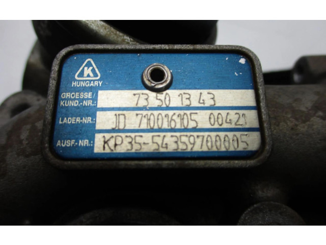  Турбина Fiat Punto (199)  73501343         