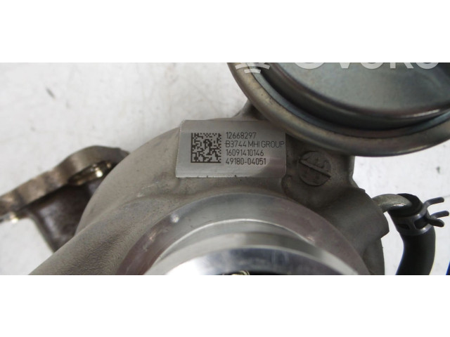 Турбина Нагнетатель Vauxhall Astra K  12668297, 12657396   для двигателя B14XFT      