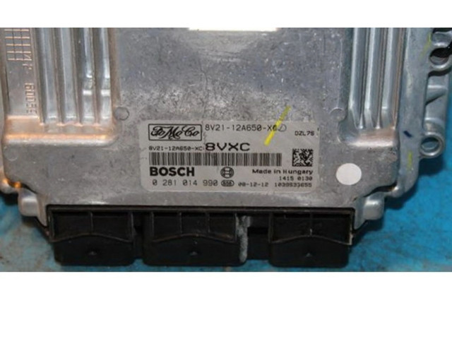 Řídící jednotka 8V21-12A650-XC, 0281014990   Mazda 2 2008
