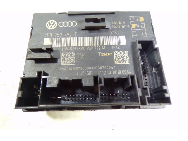 Другие блоки управления / модули    4F0959792T, F0959792T   Audi A6 C7