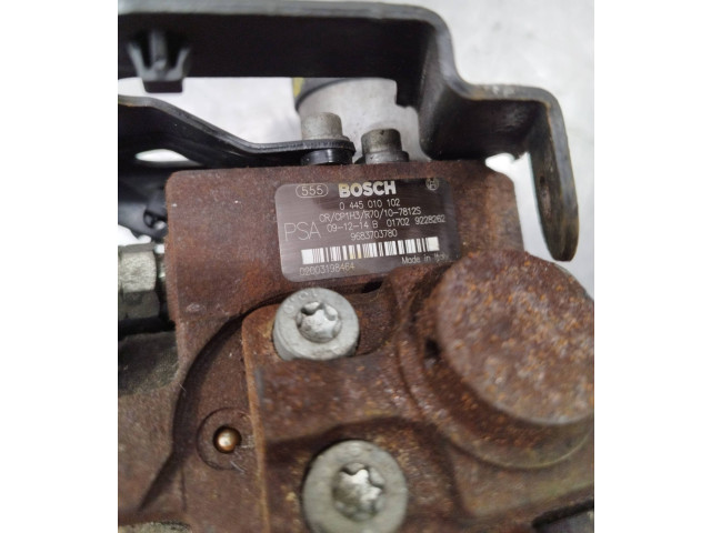 Vstřikovací čerpadlo 0445010102, 9683703780   Peugeot 5008    9hz 