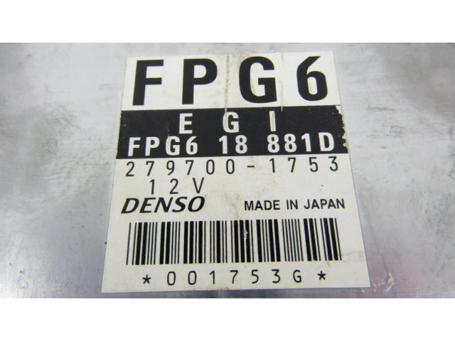 Řídící jednotka 2797001753   Mazda Premacy 2004