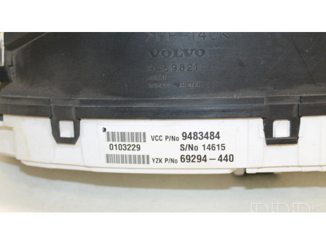 Přístrojová deska  Volvo S80 2001 94834484, 14615  