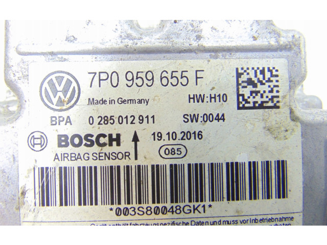 Блок подушек безопасности 7P0959655F   Volkswagen Touareg II