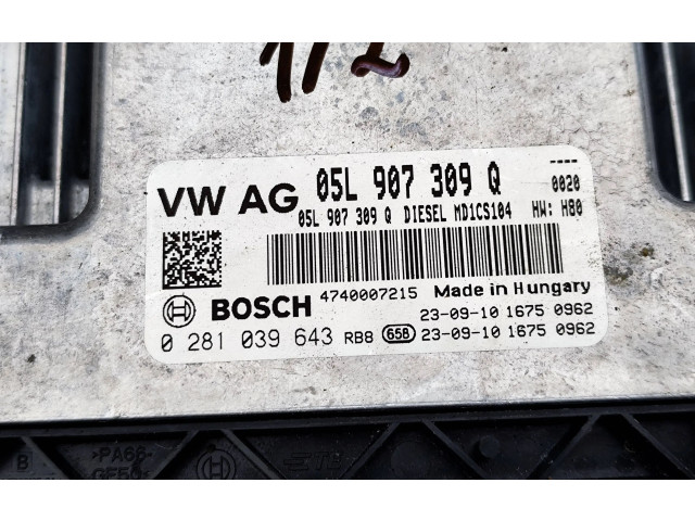 Řídící jednotka 05L907309Q, 0281039643   Volkswagen Tiguan 2024