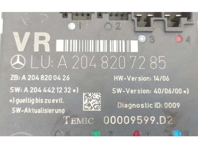 Блок комфорта A2048207285, A2048200426   Mercedes-Benz CLK AMG A208 C208   