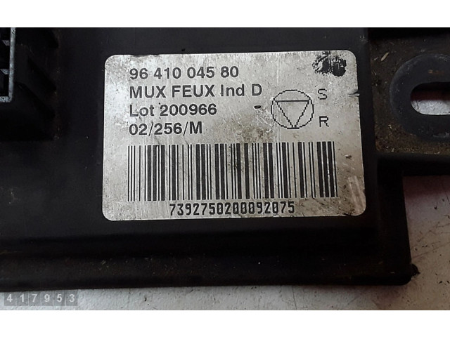 Řídící jednotka 9641004580   Peugeot 607 2003