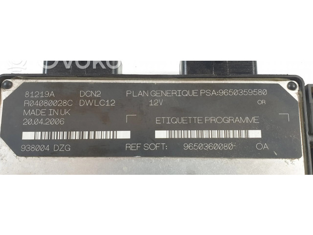 Блок управления двигателя R04080028C, 81219A   Citroen Jumpy