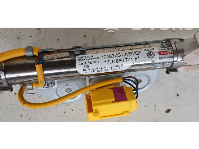 Надувная подушка для крыши 7L6880741F, 0483ZC12VSVV   Volkswagen Touareg I