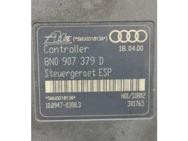Блок АБС 8N0907379D, 10094703083   Audi  TT Mk1  1999 - 2006 года