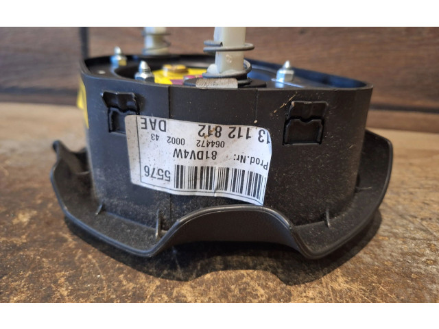 Подушка безопасности водителя 13112812, 81DV4W   Opel Signum