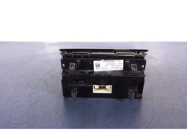 Блок управления климат-контролем 4H0919158L, 4H0919158L   Audi A8 S8 D4 4H