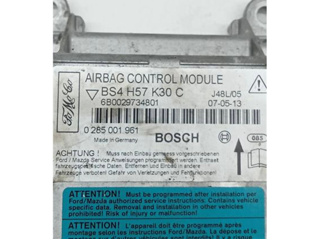 Блок управления надувных подушек BS4H57K30C, BS4H57K30C   Mazda MX-3    