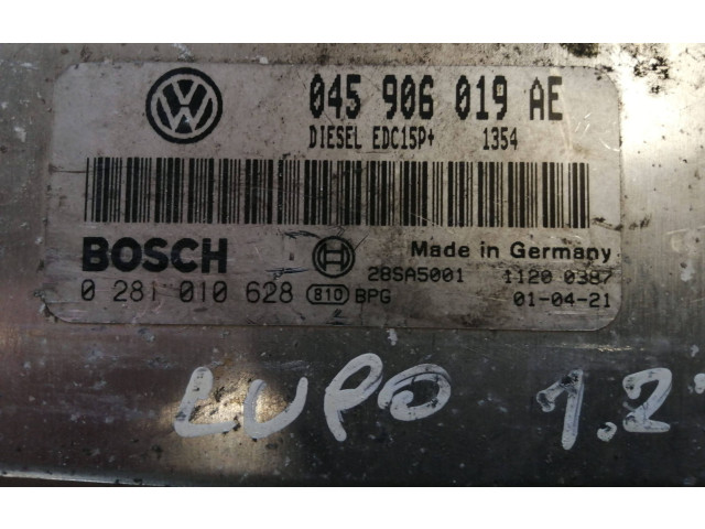 Блок управления двигателя 045906019AE, 28SA5001   Volkswagen Lupo