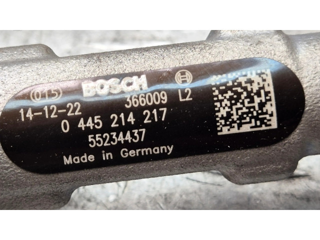 Vstřikovací lišta 0445214217, 55234437   Fiat Fiorino  pro naftový motor 1.3  