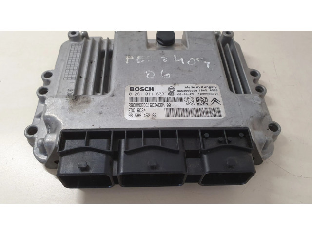 Řídící jednotka 0281011633, 9658945280   Peugeot 407 2006