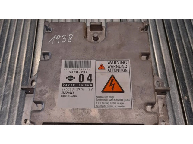 Řídící jednotka 23710EQ46A, 2758002976   Nissan X-Trail T30 2006
