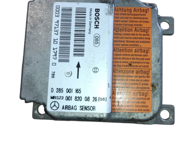 Блок подушек безопасности 0018200826, 0285001165   Mercedes-Benz CLK A208 C208