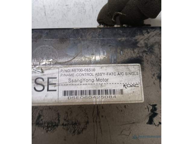 Блок управления климат-контролем 6870008510   SsangYong Rexton