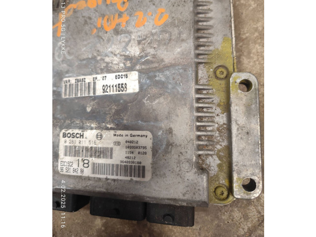 Řídící jednotka 9640938180, 92111558   Peugeot 607 2003