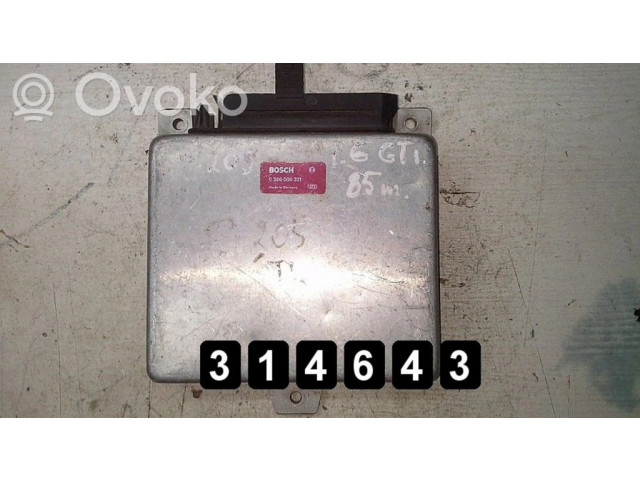 Řídící jednotka 0280000321   Peugeot 205 1986