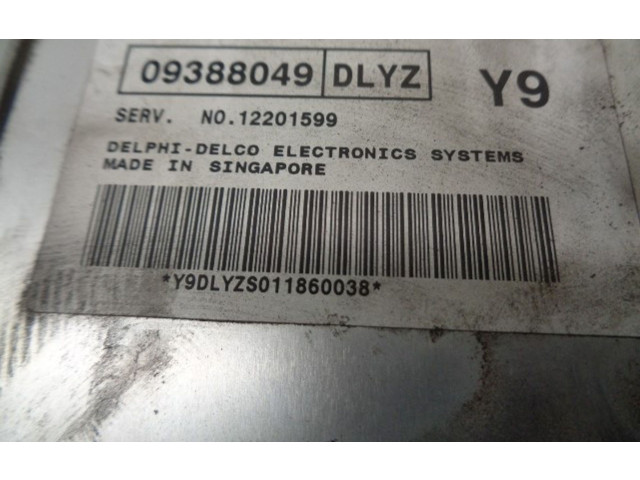 Řídící jednotka 09388049, 12201599   Daewoo Tacuma 2002
