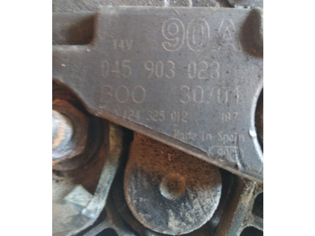 Генератор 045903023, 0124323012   Volkswagen Lupo 1.2     