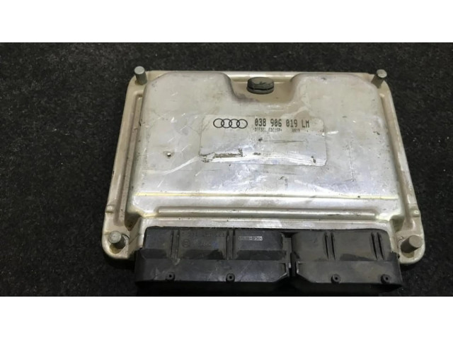 Блок управления двигателя 038906019lm   Audi A6 S6 C5 4B