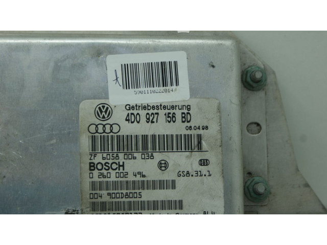 Блок управления коробкой передач 4D0927156BD, 5901110222014A   Audi A8 S8 D2 4D