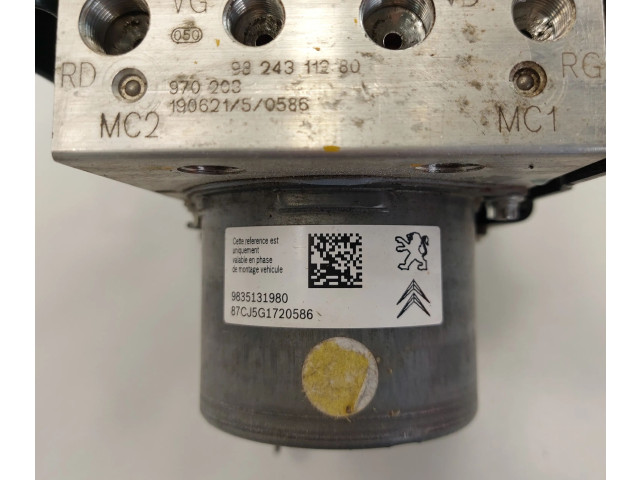 Jednotka ABS 9835131980   Peugeot 3008 II 2020