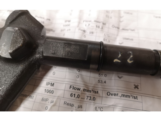 Vstřikovač 16600BN800, 04E07013   Nissan Primera  pro naftový motor 2.2  