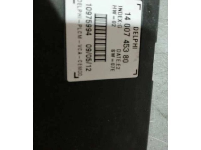 Řídící jednotka 1400745380, CHECKCONTROL   Peugeot 807 2012