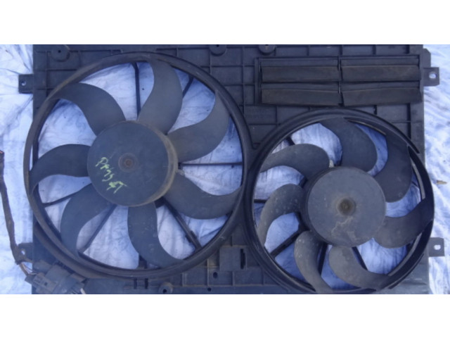 Вентилятор радиатора     1K0121207A    Volkswagen PASSAT B6 