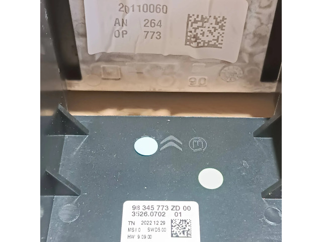 Дисплей    98345773ZD, 2D110060   Peugeot 208