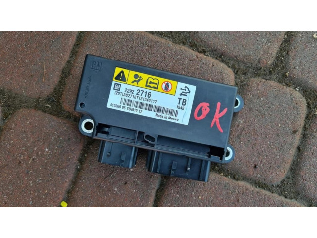 Блок подушек безопасности 22922716   Opel Insignia A