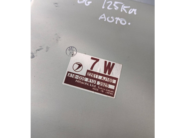 Řídící jednotka 22611AJ160, A18000R1D   Subaru Forester SG 2004