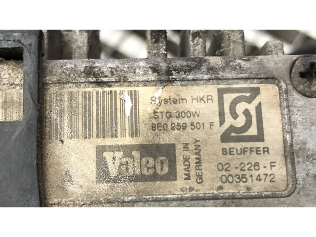 Комплект вентиляторов     8E0959501F    Audi A4 S4 B6 8E 8H 1.9