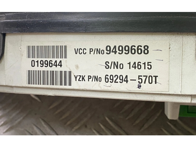 Přístrojová deska  Volvo XC70 2002 9459821, 9499668  