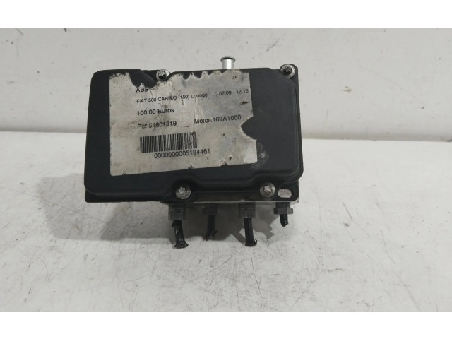 Блок АБС 51801319, 0265231972   Fiat  500 Abarth  2008 -  года